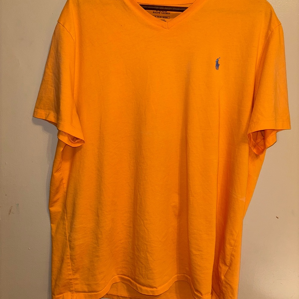Polo by Ralph Lauren Orange Short Sleeve Tee